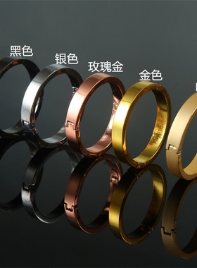 豆瓣金色台历圈环日历环开口圈金属铁圈环黑色定制活页铁环装订圈