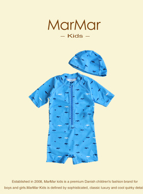 丹麦MARMAR KIDS儿童泳衣2024夏季连体男女童宝宝速干ins防晒泳装