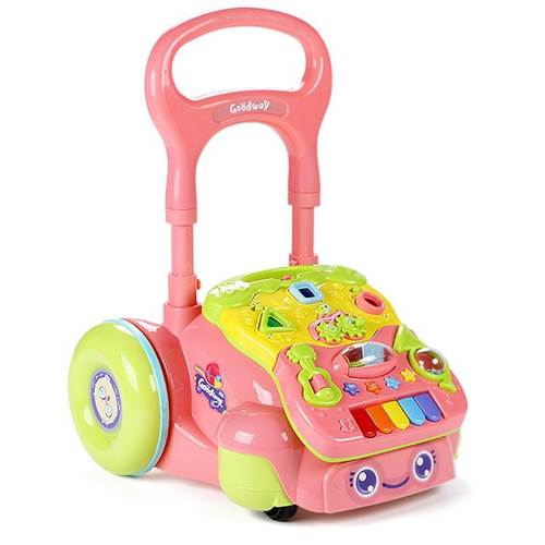 学步车婴儿手推车玩具新生儿助步车可调升降学步车防止O型腿