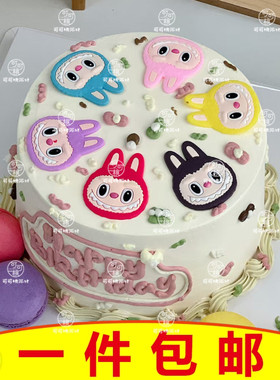 网红ins可爱拉布布软胶labubu