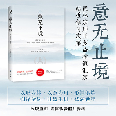当当网 意无止境：武林宗师王芗斋拳道汇宗站桩修习次第正版书籍