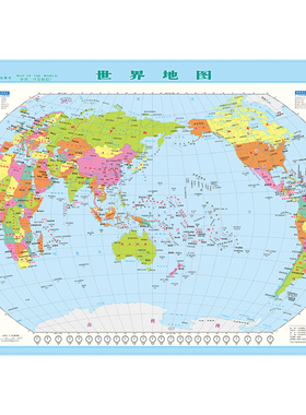 当当网 世界地图．ZHONGGUO DITO（桌面水晶版） 广东省地图出版社 广东省地图出版社 正版书籍