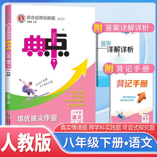 2025春典中点八年级语文下册人教版综合应用创新题初二8年级下册同步练习题测试卷