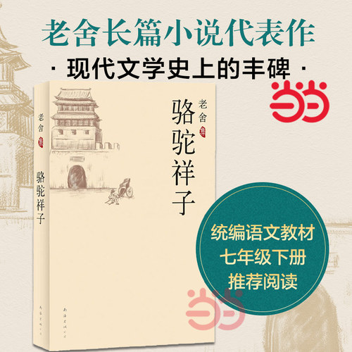 当当网 老舍集：骆驼祥子 老舍 南海出版公司 正版书籍