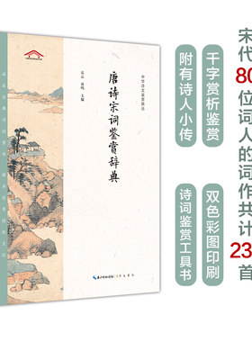 唐诗宋词鉴赏辞典——中华诗文鉴赏典丛