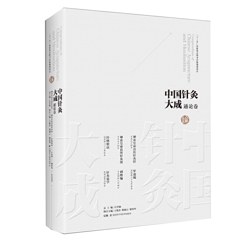 中国针灸大成·通论卷（神农皇帝真传针灸经 神农皇帝真传针灸图 经络歌诀 罗遗编 刺络编 针灸易学）