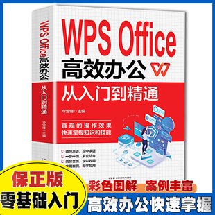 WPS 从入门到精通办公室基础电脑软件一套通 高效办公从入门到精通 Office