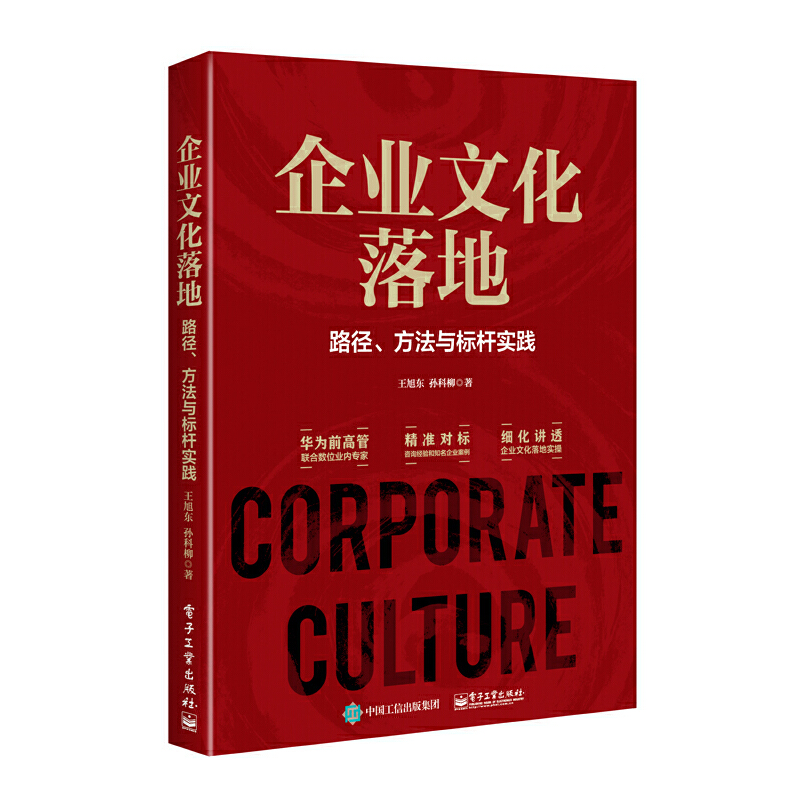 当当网企业文化落地：路径、方法与标杆实践王旭东电子工业出版社正版书籍