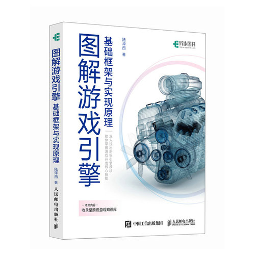【当当网 正版图书】图解游戏引擎基础框架与实现原理基础框架  初学者系统入门 Unity Unreal