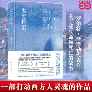 作品社会小说外国文学书当代小说关于爱生命和死亡 一部打动西方人灵魂 罗伯特泽塔勒著 当当网正版 全球30余家媒体推荐 大雪将至