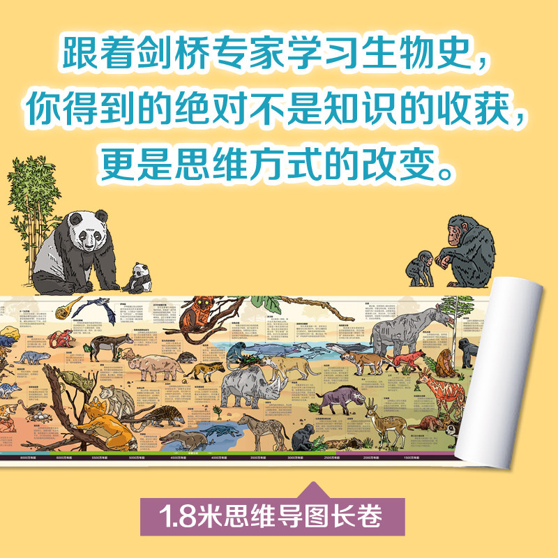当当网正版书籍  100种动物的秘密 儿童知识科普时间图谱百科全书幼儿