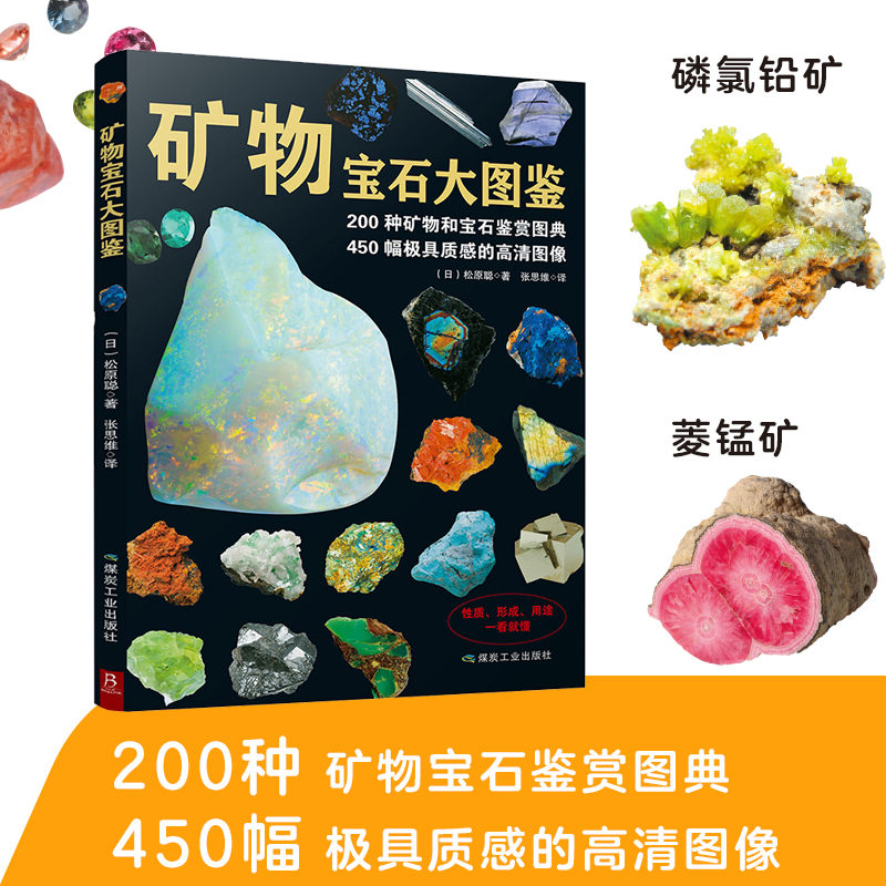 正版矿物宝石大图鉴鉴赏图典