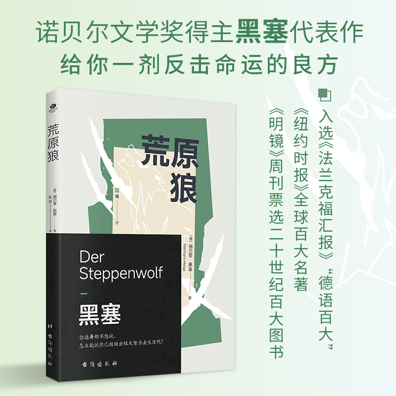 当当网 正版书籍 荒原狼 黑塞长篇小说 诺贝尔文学奖得主代表作课