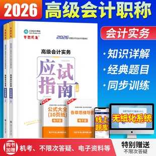 2026年高级会计实务应试指南（上下册）