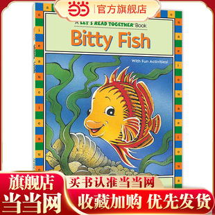 自然拼读一起学:小鱼贝蒂(短元音i)Let‘s Read Together: Bitty Fish
