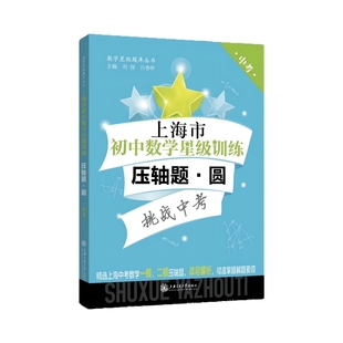 当当正版书籍上海市初中数学星级训练压轴题 圆 中考