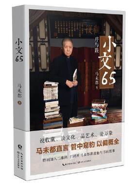 当当网 马未都：小文65 马未都 长江文艺出版社 正版书籍