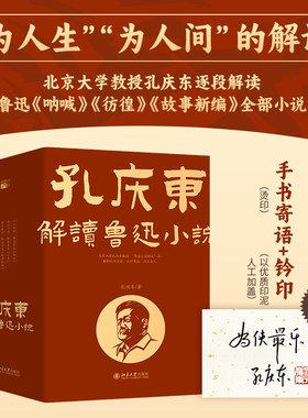 孔庆东解读鲁迅小说套装