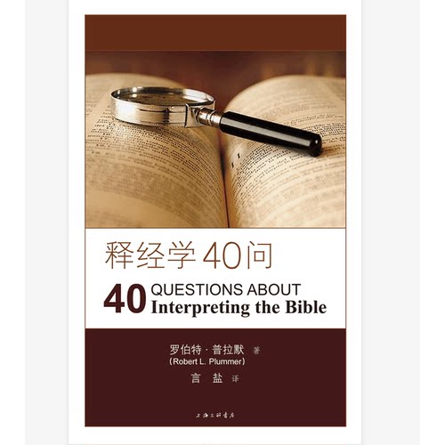 当当网 释经学40问 介 罗伯特·普拉默 上海三联书店 正版书籍
