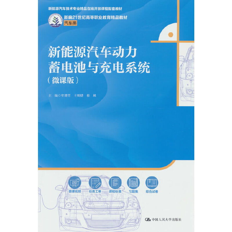 新能源汽车动力蓄电池与充电系统（微课版）（新编21世纪高等职业教育精品教材·汽车类；新能源汽车技术专业精品在线开放课程配