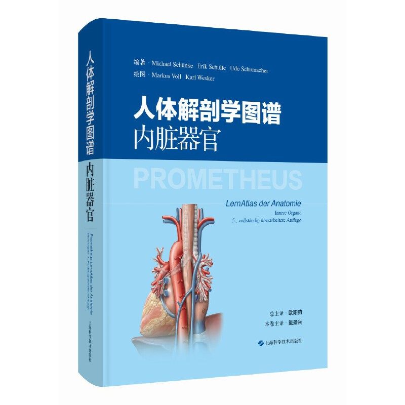 人体解剖学图谱:内脏器官