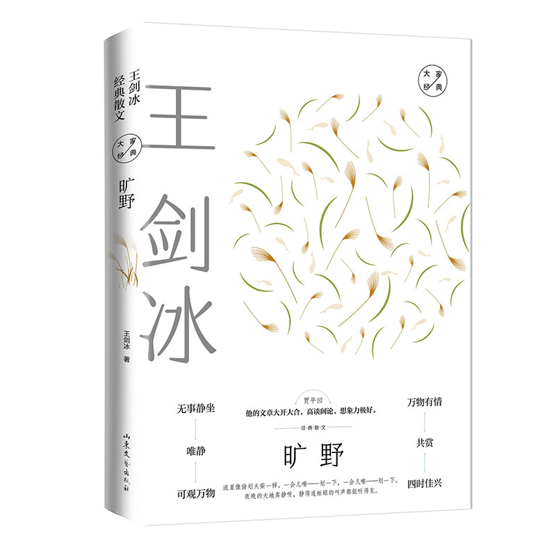 旷野：王剑冰经典散文 大家经典散文系列 - 实物图