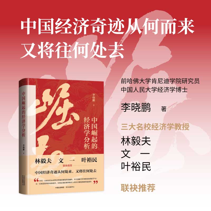 当当网中国崛起的经济学分析林毅夫、文一、叶裕民联袂推荐阅读，深刻反思而充满文化自信，探索中国特色的经济学体系正版书籍