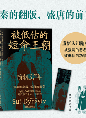 被低估的短命王朝：隋朝37年（强秦的翻版，盛唐的前奏！）