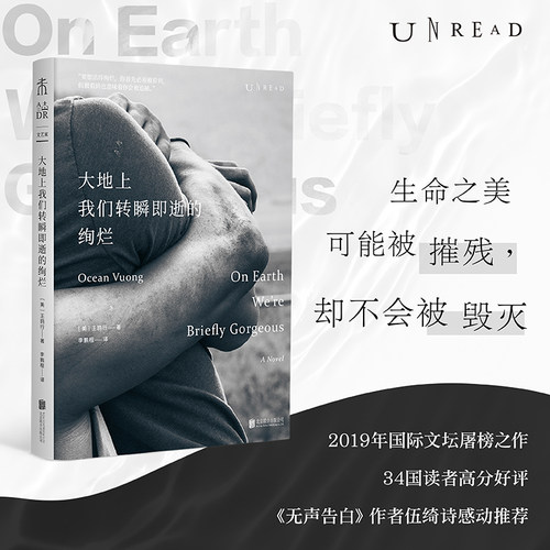 当当网  大地上我们转瞬即逝的绚烂 2019年国际文坛屠榜之作 34国读者高分好评 无声告白作者伍绮诗感动推荐 外国文学小说故事书籍