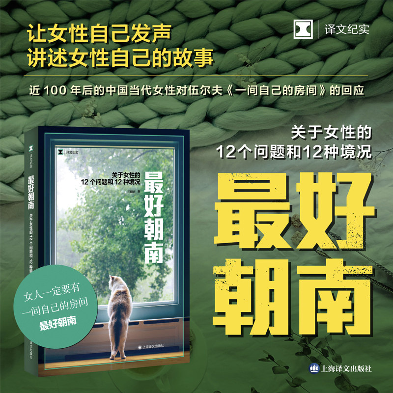 【当当网 正版书籍】最好朝南译文纪实 三明治著 让女性自己发声 讲述女性自己的故事 中国当代女性对《一间自己的房间》的回应