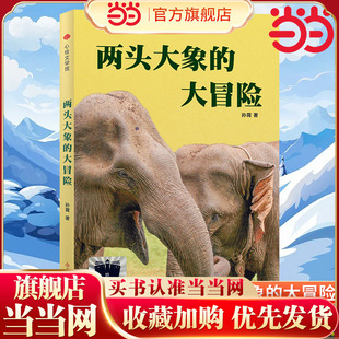 当当网正版童书 两头大象的大冒险百班千人寒假书单8-9-10-12岁三四五六年级小学生课外阅读绘本儿童文学读物推荐阅读经典书目书籍