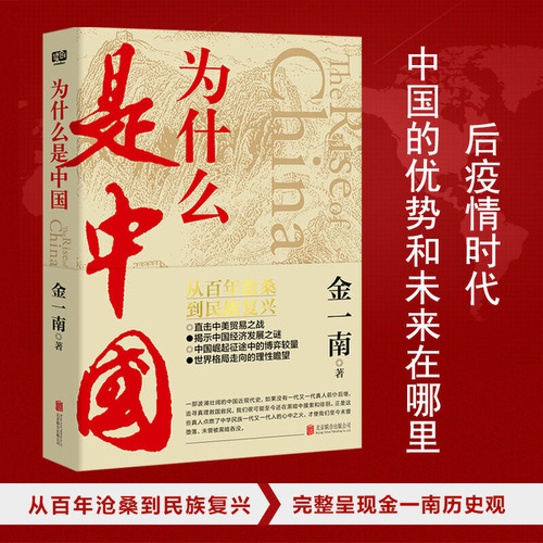 【当当网正版书籍】为什么是中国金一南著直击中美贸易之战中国经济发展之谜从百年沧桑到民族复兴中国近代史历史文学畅销书