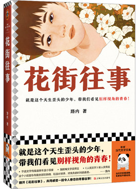 当当网 花街往事（就是这个天生歪头的少年，带我们看见别样视角的青春！少年巴比 路内；读客文化 上海文艺出版社 正版书籍