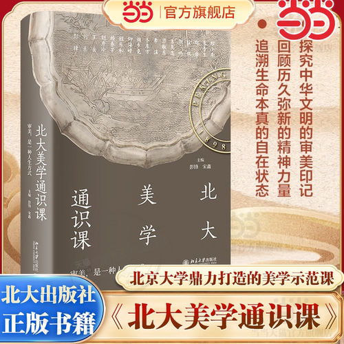 【当当网】北大美学通识课 中国诗词歌绘画艺术敦煌石窟建筑文物国宝设计工艺美术鉴赏美学启蒙素养提升书 北京大学出版社正版书籍