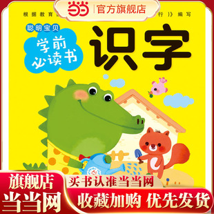 点读版 聪明宝贝学前书：识字 童书 当当网正版