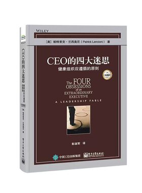 当当网 CEO的四大迷思：健康组织应遵循的原则（经典版） Patrick Lencioni 电子工业出版社 正版书籍