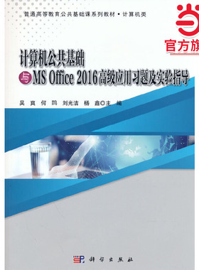 计算机公共基础与MS Office 2016高级应用习题及实验指导