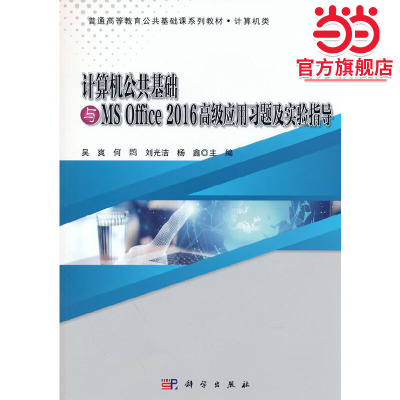 计算机公共基础与MS Office 2016高级应用习题及实验指导
