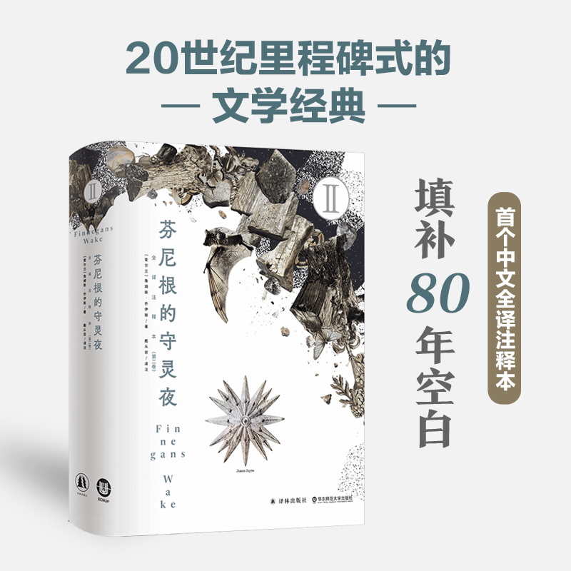 当当网 芬尼根的守灵夜 第二卷 全球shou部中文全译注释本 乔伊斯巨作  阅读体验超越 尤利西斯 追忆似水年华  外国文学小说正版