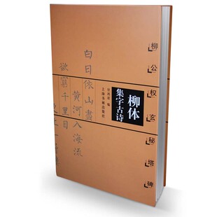 当当网 柳体集字古诗·柳公权玄秘塔碑 上海书画出版社 正版书籍
