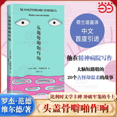 当当网 头盖骨噼啪作响 罗杰·范德维尔德代表作 精神病院内的秘密作家 比利时文学丰碑 大脑短路般古怪又温柔的小说中文正版畅销
