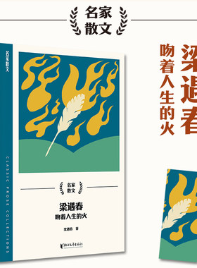 梁遇春：吻着人生的火（名家散文系列）