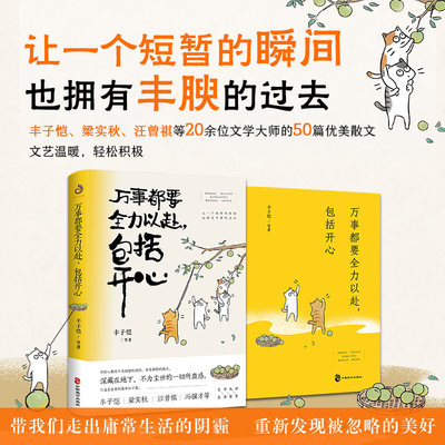 万事都要全力以赴，包括开心：让一个短暂的瞬间，也拥有丰腴的过去。文学大师解压散文集