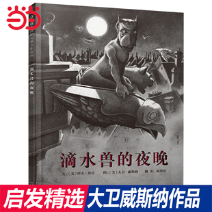 当当网童书 滴水兽的夜晚 大卫威斯纳经典绘本 疯狂星期二清华附小推荐 海底秘密 华夫先生 艺术大魔法 飓风 凯迪克奖精装图画书籍