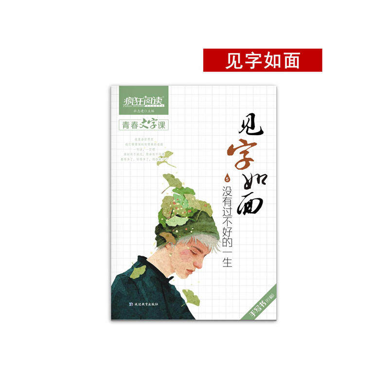 疯狂阅读 见字如面5 没有过不好的一生 手写书字帖诗词经典(新版)--天