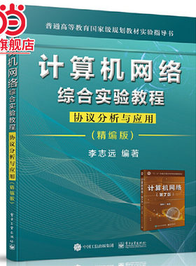 计算机网络综合实验教程——协议分析与应用（精编版）.李志远/9787121365768电子工业出版社
