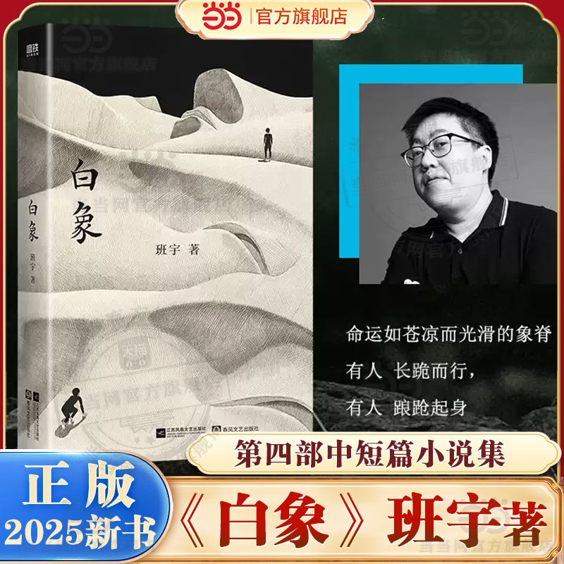 当当网 白象 班宇著 继冬泳/逍遥游/缓步之后班宇的第四部中短篇小说集  中国作家网优选中短篇榜单推荐 当代文学小说随笔正版书籍