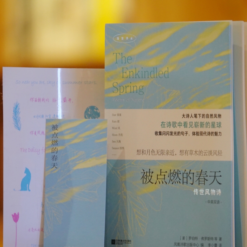当当网 被点燃的春天：传世风物诗 大诗人笔下的自然风物 在诗歌中看见 罗伯特·弗罗斯特等 江苏凤凰文艺出版社 正版书籍
