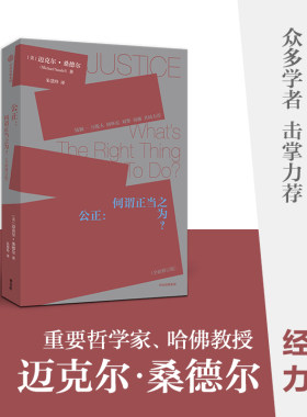 当当网 公正 何谓正当之为 桑德尔经典作品修订版 刘擎周濂作序推荐 钱颖一万俊人何怀宏刘擎许纪霖周濂共同力荐 正版书籍