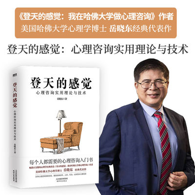 当当网 登天的感觉:心理咨询实用理论与技术  岳晓东40年心理咨询经验总结 心理咨询入门书籍正版 精神分析人本行为认知 正版书籍